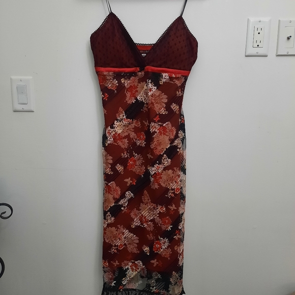 Vintage Dresses & Skirts - Vintage Y2K babydoll Lace Mesh dress